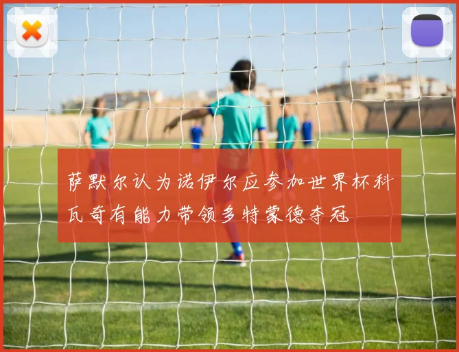 萨默尔认为诺伊尔应参加世界杯科瓦奇有能力带领多特蒙德夺冠